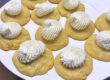 ricotta cookies on a white plate